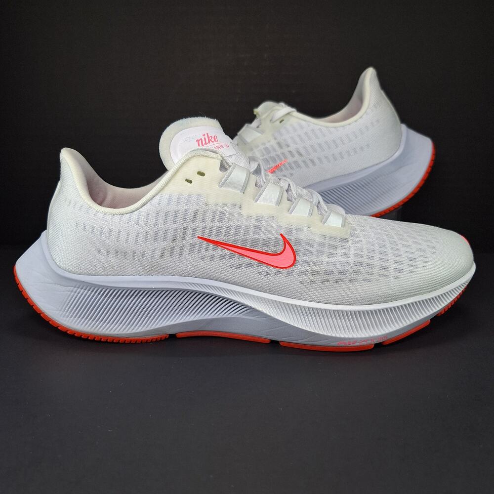 Nike Air Zoom Pegasus 37 VT White Sunset Pulse DJ4019-104 Women's Size 10.5